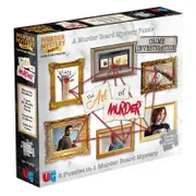 1000pc Murder Mystery Party Case Files Puzzle The Art Of Murder Game Toy 15+