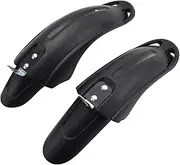 Bike Mudguard Set - Portable Cycling Front and Rear Mudguards | Bike Cycling Tires Fenders Full Cover | Cycling Tires Mud Guard Wheel Protection Fenders for Gravel Road