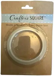 ARTs & CRAFTs Crafter’s Square Double-Sided Tape Roll 0.3” x 33’ Double Face NEW