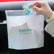 20XDisposable Self-Adhesive Garbage Rubbish Travel Sickness Vomit Car Trash Bags