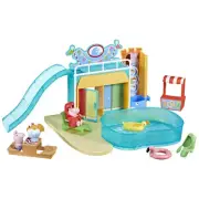 Peppa Pig Toys Peppa's Waterpark Playset, Playset with 2 Figures, Preschool...