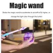 Catzon A Set Flying Ball Toys 2024 Hover Ball 360 Rotating Floating Boomerang Ball with Magic Wand