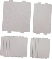 ULTECHNOVO 10PCS High Temperature Mica Plate for Microwave Ovens Waveguide Cover Replacement Insulation for Kitchen Appliances DIY Fit Mica Material