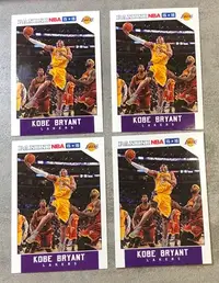 在飛比找Yahoo奇摩拍賣-7-11運費0元優惠優惠-4張 2015-16 Panini NBA Kobe Bry
