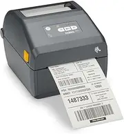 ZEBRA Technologies - ZD421 Direct Thermal Printer - 203 dpi, USB, USB Host, Modular Connectivity Slot, BTLE5 - Suitable For Logistics, Manufacturing, Retail and Healthcare Applications