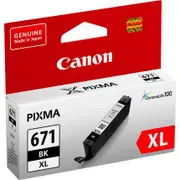 Canon Pixma CLI-671XLBK XL Printer Ink Cartridge (Black)