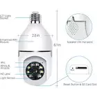 Full HD 1080P Wireless Wifi IP Camera E27 Light Bulb Home Security Lamp Cam AUS