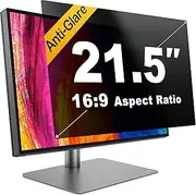 TOPrivaTech Computer Privacy Screen 21.5 Inch 16:9, 5-Pack - Enhanced Anti-Glare & Blue Light Filter for Comprehensive Eye Care