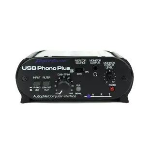 ART USB 2.0 Phono Plus PJ版LP唱盤放大器-黑膠達人推薦-附軟體【音響世界】