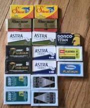 100 Double Edge Blades Gillette Derby Feather Perma Astra Personna Shark Dorco