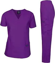 [Dagacci Medical Uniform] Woman and Man Scrub Set Unisex Medical Scrub Top and Pant