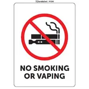 Sandleford No Smoking No Vaping Sign 225x300 mm