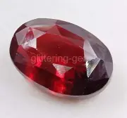 Natural 31.30 CT Oval Cut Red Ruby Burma Certified IGL Loose Gemstone 5MSY