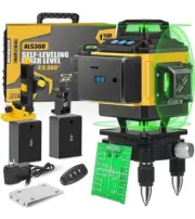Alloyman 16 Lines Laser Level Self Leveling 4x360° ALS360 - Black/ Yellow