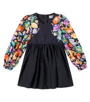 [Molo] Molo Cybil floral cotton poplin dress Y 3/4 multicoloured