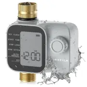 [2026 Upgrade] Sprinkler Timer with Brass Inlets & Outlets, Programmable Wate...
