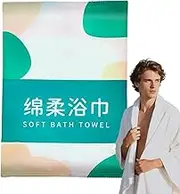 Bath Towels | Large Bath Towel Portable,Absorbent Washcloth Shower Solution, Individually Packaged Cloth for Men, Women, Teens, Adults
