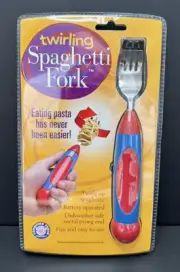 Automatic Twirling Spaghetti Fork Fun & Easy To Use By Hog Wild 2004
