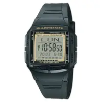 在飛比找PChome24h購物優惠-CASIO 黑炫風城市經典電子錶 -黃框