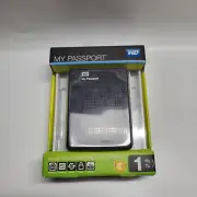 WD Western Digital My Passport 1 TB Portable Hard Drive USB 3.0 NEW