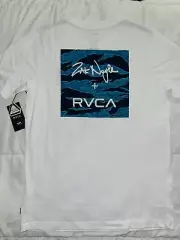 RVCA x Zack Noyle Men’s Tee, White, Large