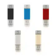 2 in 1 OTG USB Flash Drives 64GB Mini Metal Drive 8/16/32/64GB Memory
