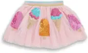Mud Pie Children's Icecream Sequin Tutu; 3T-5T