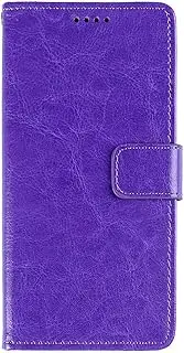 [LCEHTOGYE] Cover for Nokia XR21, PU Bracket Shell Back Case Bumper Protective Case for Nokia XR21-YSFM - Purple