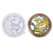 Semi-stereoscopic Dragon Wall Decoration Silicone Mold DIY Handicraft Resin Mold