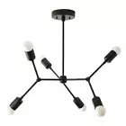 Modern Brass Chandelier Mid Century Light Sputnik Industrial Ceiling Fixture