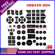 FIT For Mercedes 07-14 Door Steering AC Window Repair Button Kit Decal Stickers