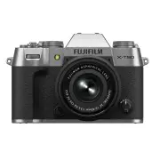 FujiFilm X-T50 Charcoal Silver Body w/ XC15-45mm Lens (HB) Compact System Camera