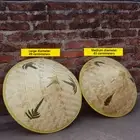 1PC Chinese Retro Bamboo Rattan Fisherman Hat Handmade Weave Straw Sunshade Hat