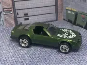 Hot Wheels Hot Bird 1977 Super Green Custom Firdbird Transam Hotbird Real Riders