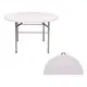[特價]LOGIS-多用途萬用摺疊圓桌 野餐桌 展示桌會議桌 露營桌ZY-122RZ