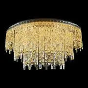 Delessi Perugia 32W LED Crystal Round CTC Light 600mm - Chrome
