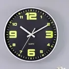 Stylish 30CM Digital Wall Clock Featuring a Luminous Design and Silence