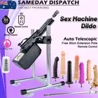 Deluxe Sex Machine Remote Control Auto Thrusting Realistic Dildo Adult Sex Toy