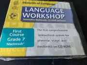 Elements Of Language: Language Workshop Interactive Multimedia CD-ROM 7 MAC CD♡♡