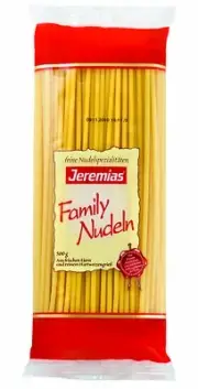 Jeremias Macaroni Classic Frischei Family Noodles 500g 4er Pack