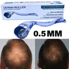 DERMA ROLLER Hair Loss Treatment 540 Titanium Micro Needles Dermaroller 0.5 mm