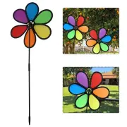Whimsical and Charming Windmill Spinner Perfect for House and Tent Decor