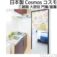 在飛比找蝦皮購物優惠-現貨 日本製 COSMOS 三麗鷗 大眼蛙 門簾 窗簾 繡球