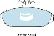 Bendix Front General CT Brake Pad Set for Volvo 760 2.3L PETROL B230ET 1923 - 19 (for: Volvo)