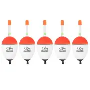 1.4oz Fishing Bobbers, 5 Pack EVA Fishing Float, White
