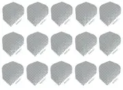 5 Sets Harrows Dimplex Standard Dart Flights - Ships Tracking - Gray Fade