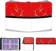 Card Binder for Pokemon TCG, Trading Cards Book of 4 Pocket 400 Cards Sleeves