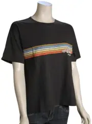 Rip Curl Hoffman Relaxed Women's T-Shirt - Washed Black - New