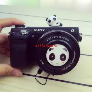 熊貓鏡頭蓋 49mm Sony 索尼FE 55mm F1.8 人像定焦55-210mm 微單眼相機鋪貨