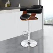 ALFORDSON Bar Stool Swivel Chair Black